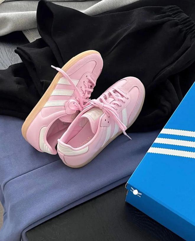 浅春系」超绝少女感只需要这一双！粉色Sneakers逆袭！穿出「(图3)