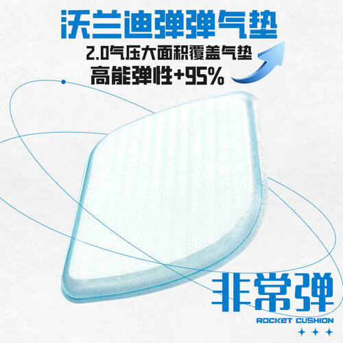 短跑夺冠轻松训练成就梦想！沃兰迪火箭气垫钉鞋：助你(图1)